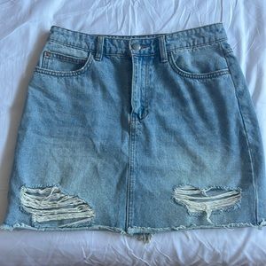Billabong x Sincerely Jules Denim Skirt 28